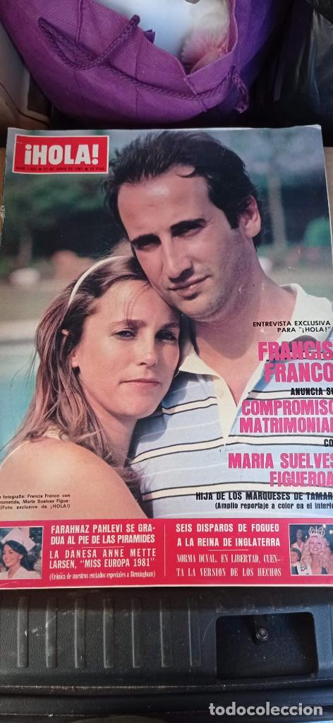 Collectionnisme de Magazine &iexcl;Hola!: REVISTA HOLA NUMERO 1922.27 JUNIO 1981