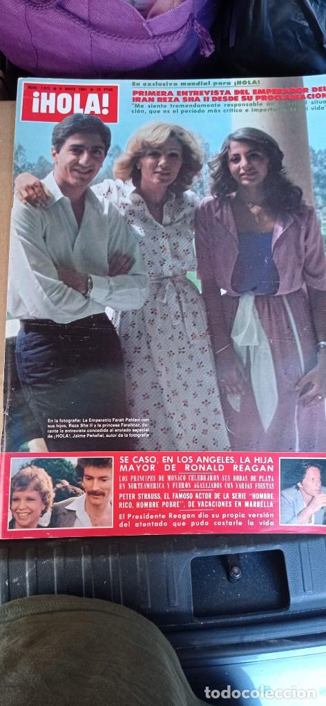 Collectionnisme de Magazine &iexcl;Hola!: REVISTA HOLA NUMERO 1915.9 MA&Yacute;O 1981