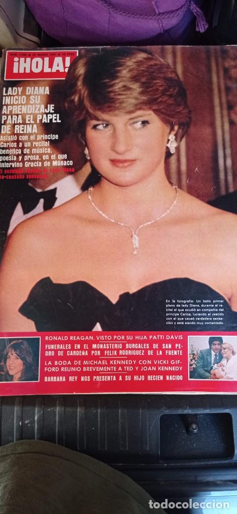 Collectionnisme de Magazine &iexcl;Hola!: REVISTA HOLA NUMERO 1909. 28 MARZO 1981