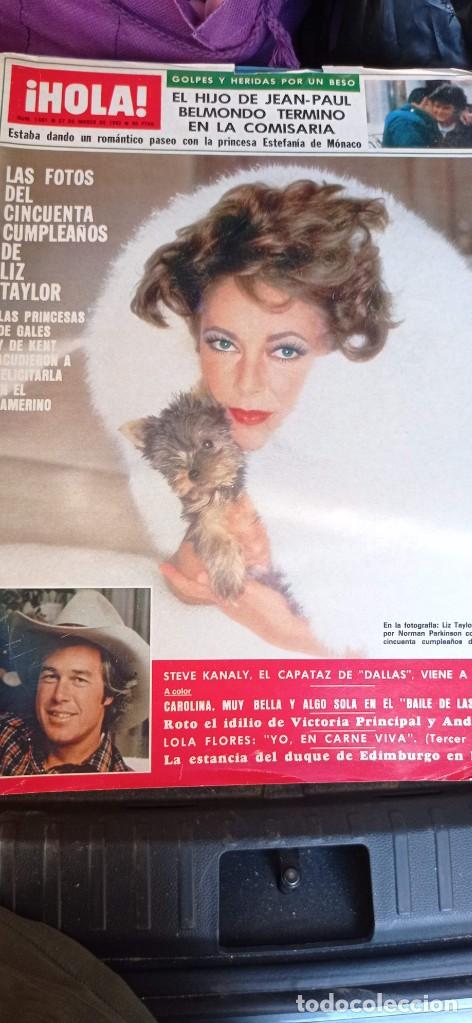 Collectionnisme de Magazine &iexcl;Hola!: REVISTA HOLA NUMERO 1981. 27 MARZO 1982