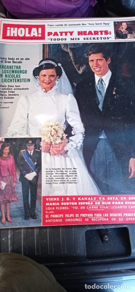 Collectionnisme de Magazine &iexcl;Hola!: REVISTA HOLA NUMERO 1982. 3 ABRIL 1982