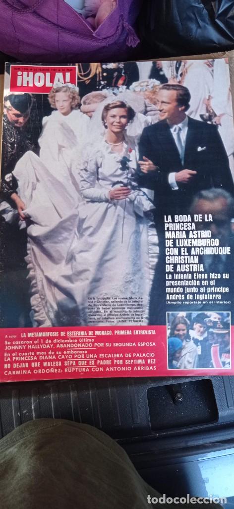 Collectionnisme de Magazine &iexcl;Hola!: REVISTA HOLA NUMERO 1956.20 FEBRERO 1982