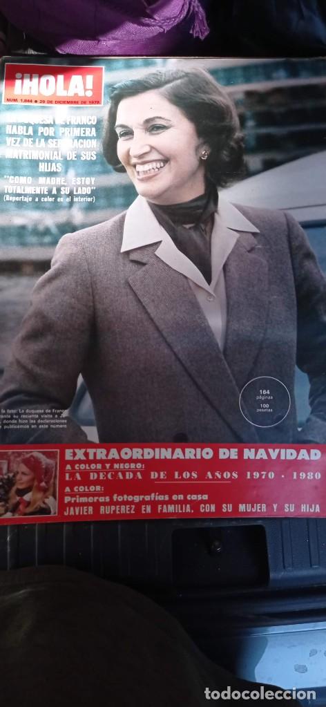 Collectionnisme de Magazine &iexcl;Hola!: REVISTA HOLA NUMERO 1844.29 DICIEMBRE 1979