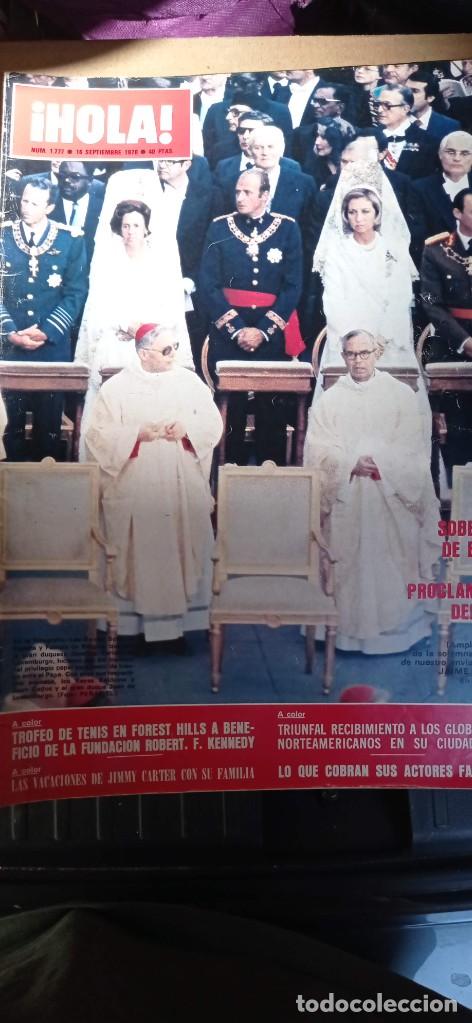 Collectionnisme de Magazine &iexcl;Hola!: REVISTA HOLA NUMERO 1777. 16 SEPTIEMBRE 1978