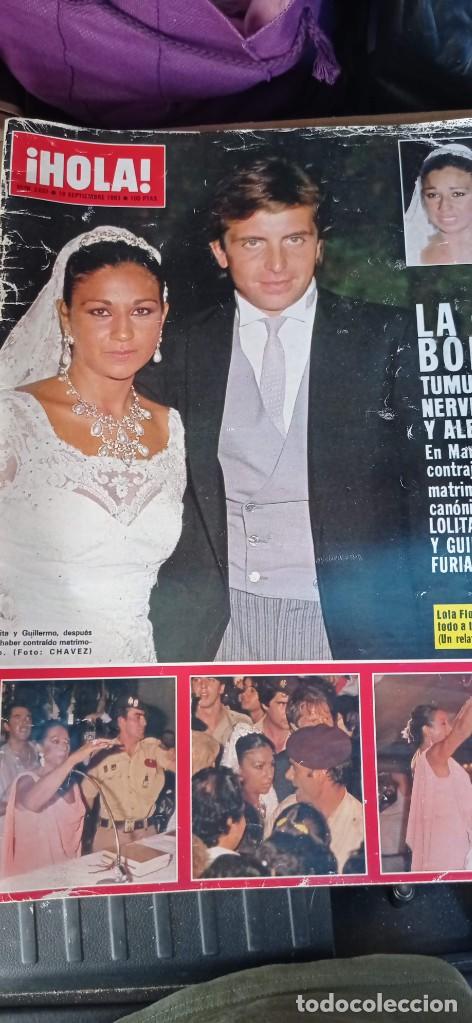 Collectionnisme de Magazine &iexcl;Hola!: REVISTA HOLA NUMERO 2037. 10 SEPTIEMBRE 1983