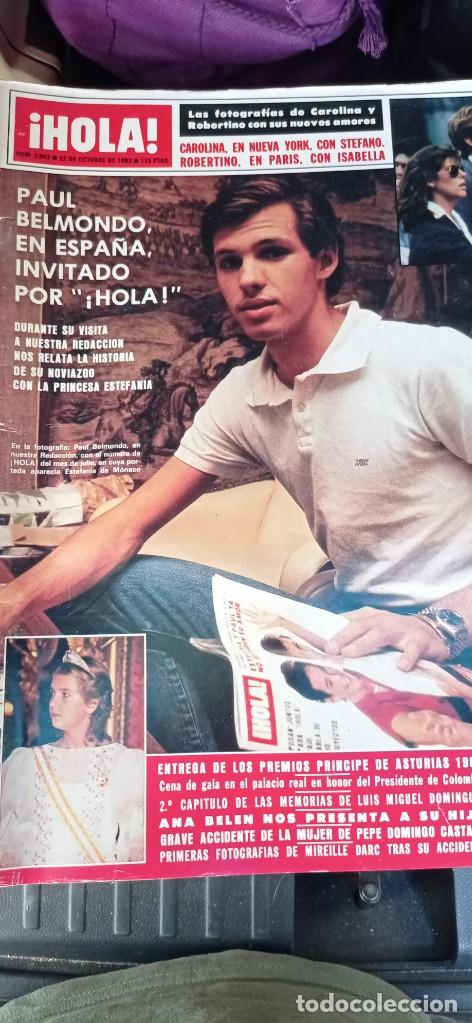 Collectionnisme de Magazine &iexcl;Hola!: REVISTA HOLA NUMERO 2043. 22 OCTUBRE 1983