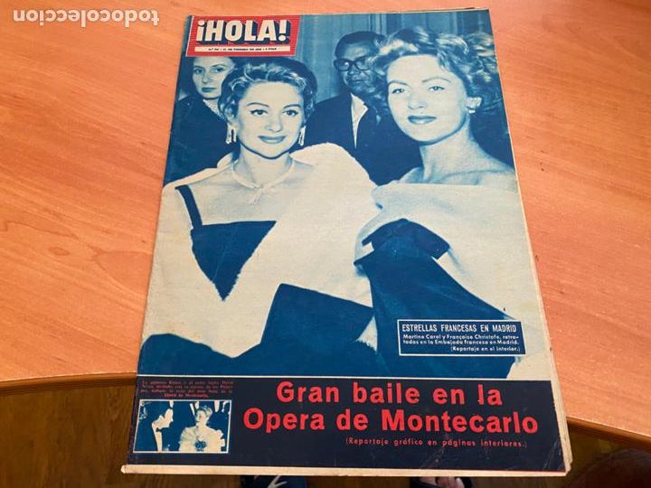 Coleccionismo de Revista Hola: HOLA N&ordm; 756 21 FEBRERO 1959. PORTADA MARTINE CAROL Y FRAN&Ccedil;OISE CHRISTOFE. OPERA MONTECARLO. (AB-3)