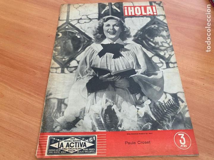 Collectionnisme de Magazine &iexcl;Hola!: HOLA N&ordm; 147, 21 JUNIO 1947. PORTADA PAULE CROSET. PRUEBAS HIPICAS CLUB DE POLO. (AB-3)