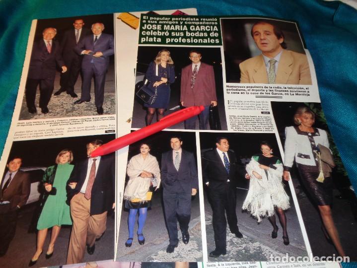 Colecionismo da Revista &iexcl;Hola!: RECORTE : JOSE M&ordf; GARCIA, BODAS DE PLATA PROFESIONALES. HOLA, JUNIO 1992(#)