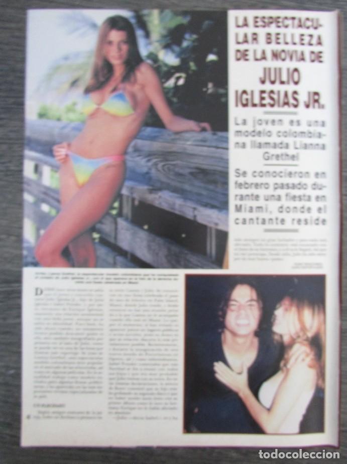 Coleccionismo de Revista Hola: RECORTE REVISTA HOLA N.&ordm; 2943 2001 LIANNA GRETHEL Y JULIO IGLESIAS JR