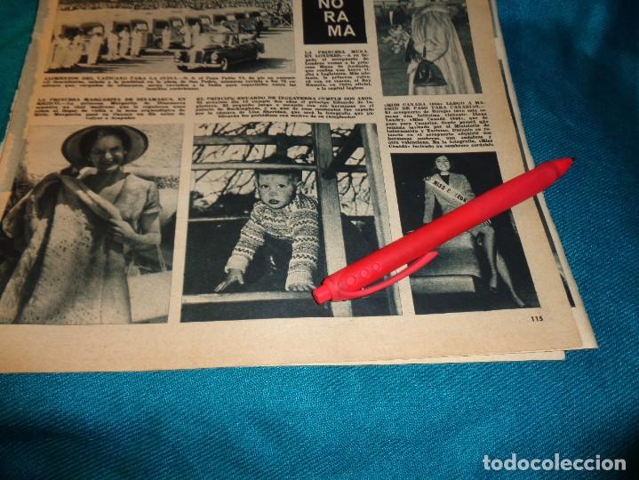 Colecionismo da Revista &iexcl;Hola!: RECORTE : MISS CANADA 1966, LLEGA A MADRID. HOLA, MARZO 1966(#)