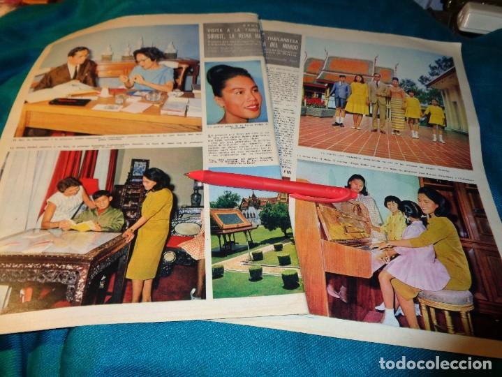 Colecionismo da Revista &iexcl;Hola!: RECORTE : LA FAMILIA REAL THAILANDESA. LA REINA SIRIKIT. HOLA, SPTMBRE 1966(#)