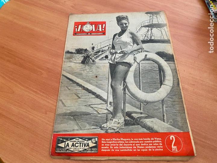 Coleccionismo de Revista Hola: HOLA N&ordm; 54. 8 SEPTIEMBRE 1945. EN PORTADA MARIKA MAGYARI (AB-4)