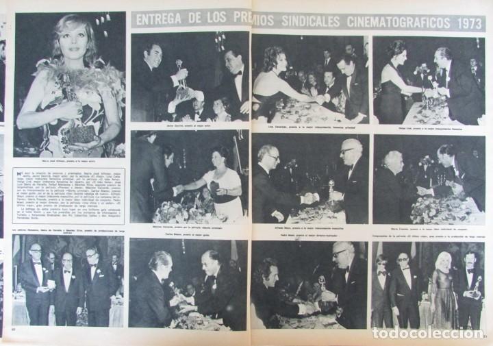 Coleccionismo de Revista Hola: RECORTE REVISTA HOLA N.&ordm; 1538 1974 MAR&Iacute;A JOS&Eacute; ALFONSO, JAVIER ESCRIV&Aacute;, PREMIOS CINEMATOGRAFICOS