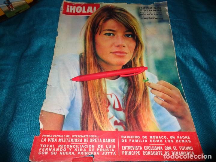 Colecionismo da Revista &iexcl;Hola!: RECORTE : PORTADA REVISTA : FRAN&Ccedil;OISE HARDY. HOLA, NOVMBRE 1966(#)