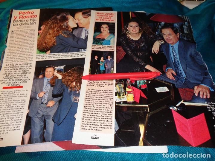 Coleccionismo de Revista Hola: RECORTE : PEDRO CARRASCO Y ROCIITO, SE DIVIERTEN. ROCIO JURADO. LECTURAS,ABRIL 1993(#)