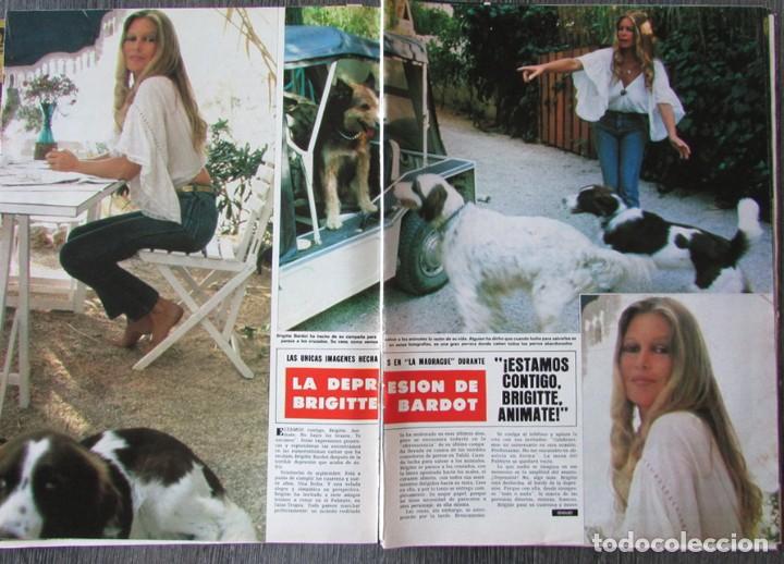 Coleccionismo de Revista Hola: RECORTE REVISTA HOLA N.&ordm; 2045 1983 BRIGITTE BARDOT 3 PGS