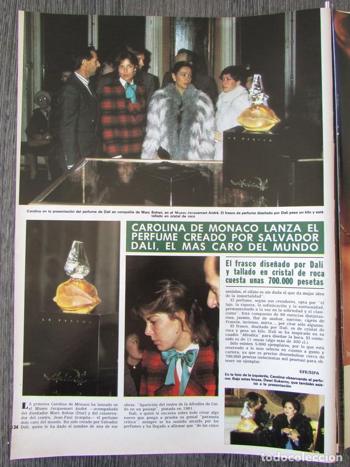 Colecionismo da Revista &iexcl;Hola!: RECORTE REVISTA HOLA N.&ordm; 2046 1983 CAROLINA DE M&Oacute;NACO. SALVADOR DAL&Iacute;