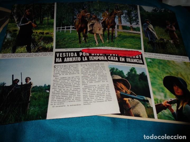 Collezionismo di Rivista &iexcl;Hola!: RECORTE : FRAN&Ccedil;OISE HARDY, VESTIDA DE DIOR. HOLA, NVMBRE 1969 (#)