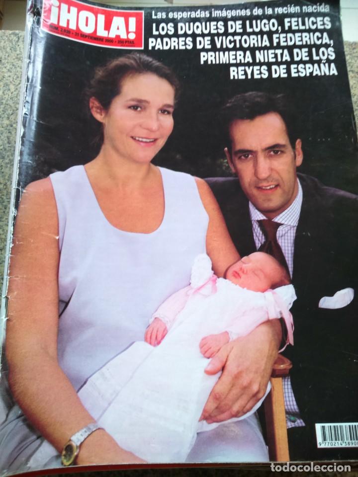 Sammeln von Zeitschriften &iexcl;Hola!: REVISTA HOLA - N&ordm; 2928 -- 21 DE SEPTIEMBRE 2000 -- LOS DUQUE DE LUGO PADRES DE VICTORIA --
