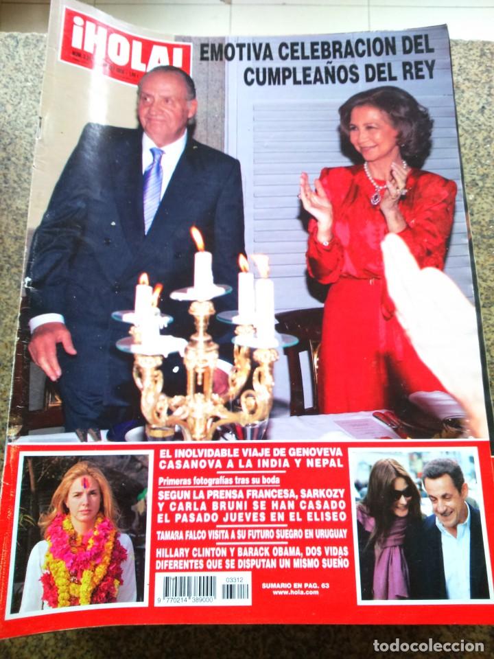 Collezionismo di Rivista &iexcl;Hola!: REVISTA HOLA - N&ordm; 3312 -- 23 DE ENERO 2008 -- CUMPLEA&Ntilde;OS DEL REY --