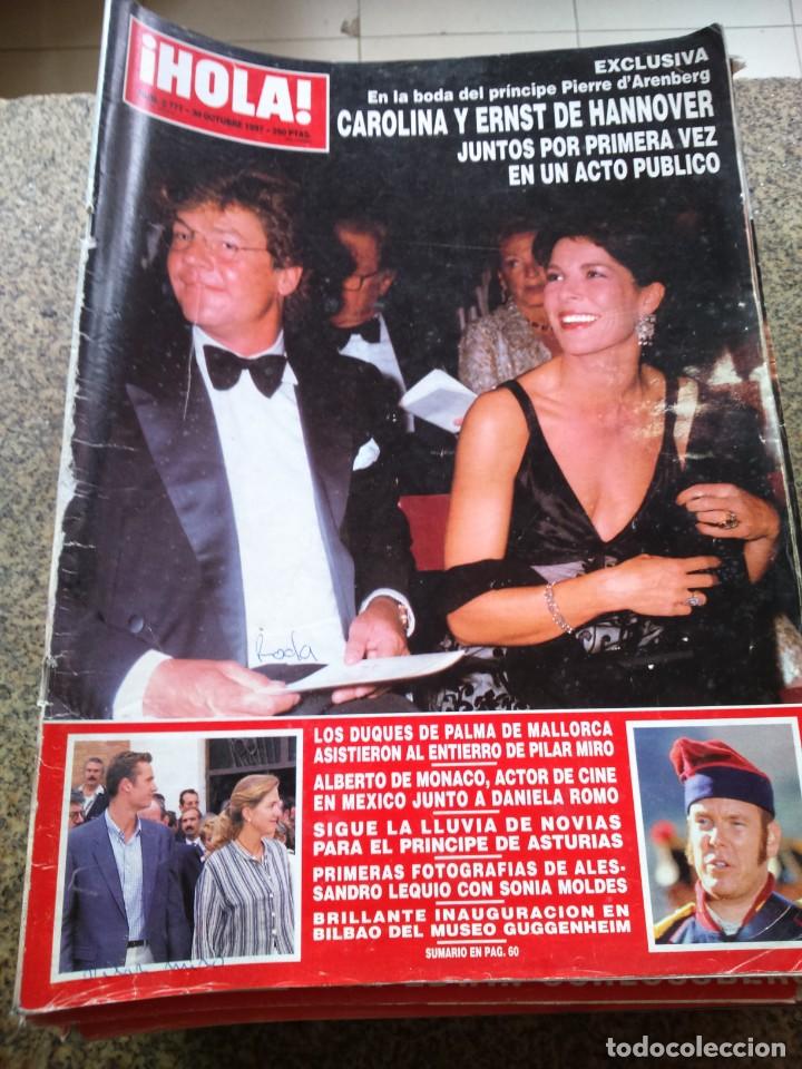 Sammeln von Zeitschriften &iexcl;Hola!: REVISTA HOLA - N&ordm; 2777 -- 30 DE OCTUBRE 1997 -- CAROLINA Y ERNEST DE HANNOVER --