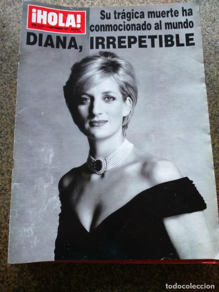 Collezionismo di Rivista &iexcl;Hola!: REVISTA HOLA - N&ordm; 2770 -- 11 DE SEPTIEMBRE 1997 -- DIANA IRREPETIBLE - SU TRAGICA MUERTE --