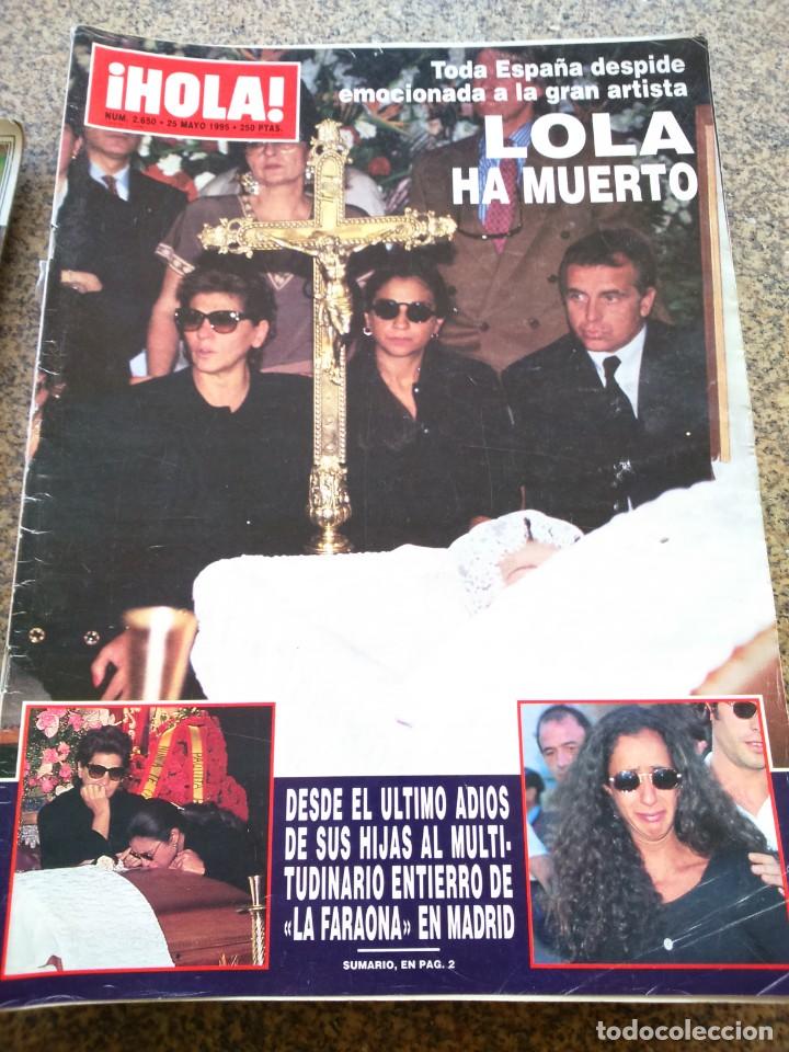 Collezionismo di Rivista &iexcl;Hola!: REVISTA HOLA - N&ordm; 2650 -- 25 DE MAYO 1995 -- LOLA FLORES HA MUERTO --
