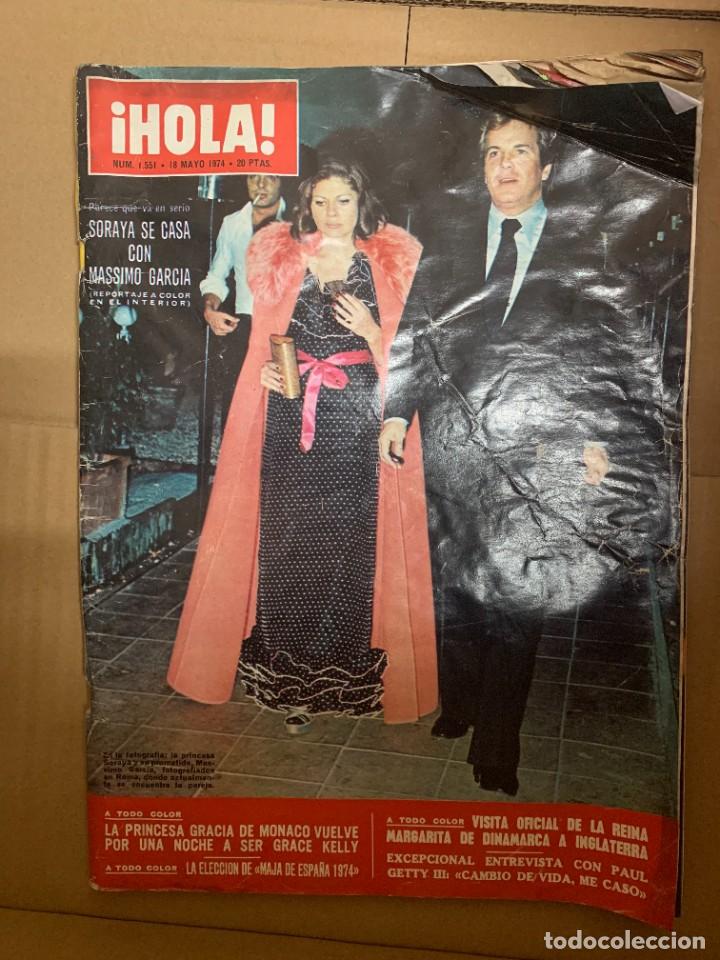 revista hola nº 1551 18 de mayo de 1974 - Compra venta en todocoleccion