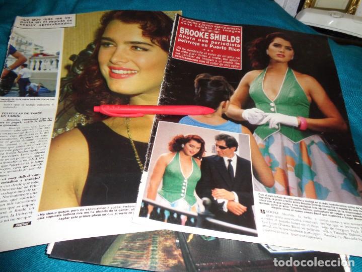 Sammeln von Zeitschriften &iexcl;Hola!: RECORTE : BROOKE SHIELDS, CAMBIA DE IMAGEN EN NUEVA PELICULA. HOLA, SPTMBRE 1986(#)