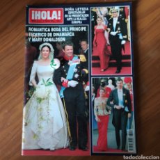 Coleccionismo de Revista Hola: REVISTA HOLA N. 3121 27 MAYO 2004 BODA DE FEDERICO DE DINAMARCA Y MARY DONALDSON. Lote 286484098