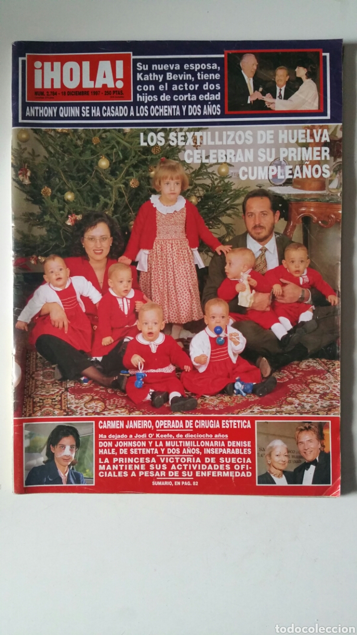 Coleccionismo de Revista Hola: Revista &iexcl; HOLA! , n. 2784.