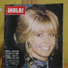 Coleccionismo de Revista Hola: ¡HOLA! 12 SEPTIEMBRE 1970 - MIRJA LARSSON/GUNTHER SACHS - JULIANA DE HOLANDA - NUNA DE JORDANIA. Lote 287654173