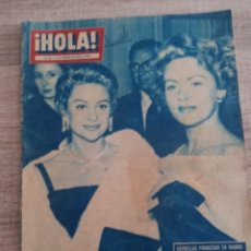 Coleccionismo de Revista Hola: HOLA 756 AÑO 1959 ESTRELLAS FRANCESAS EN MADRID.SORAYA .ROSILLINI.BALDUINO. BAILARIN ANTONIO..ETC...