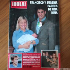 Coleccionismo de Revista Hola: REVISTA HOLA N. 2881 28 OCTUBRE 1999 FRANCISCO Y EUGENIA PADRES DE UNA NIÑA, DUQUESA DE YORK,. Lote 288175133