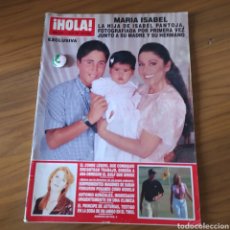 Coleccionismo de Revista Hola: REVISTA HOLA N. 2709 MARÍA ISABEL LA HIJA DE ISABEL PANTOJA JUNTO A SU MADRE Y SU HERMANO. Lote 288177893