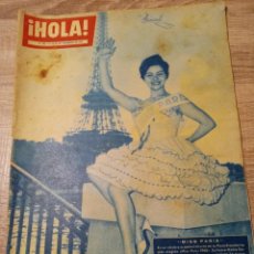 Coleccionismo de Revista Hola: HOLA 794 AÑO 1959.MISS MUNDO.PRINCIPES DE MONACO.LIZ TAYLOR.BODA DEL SHA Y FARAH DIBA.EL LITRI..ETC. Lote 288403278