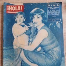 Coleccionismo de Revista Hola: HOLA 823 AÑO 1960 GINA LOLLOBRIGIDA.SOFIA LOREN.ESTRELLA DE ESPAÑA 1960.PRINCESA.DE MONACO.ETC.. Lote 288555618