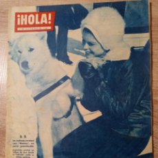 Coleccionismo de Revista Hola: HOLA 860 AÑO 1961 .BRIGITTE BARDOT.KENNEDY.FABIOLA Y BALDUINO.HOTEL RITZ.FARAH DIBA..ETC...