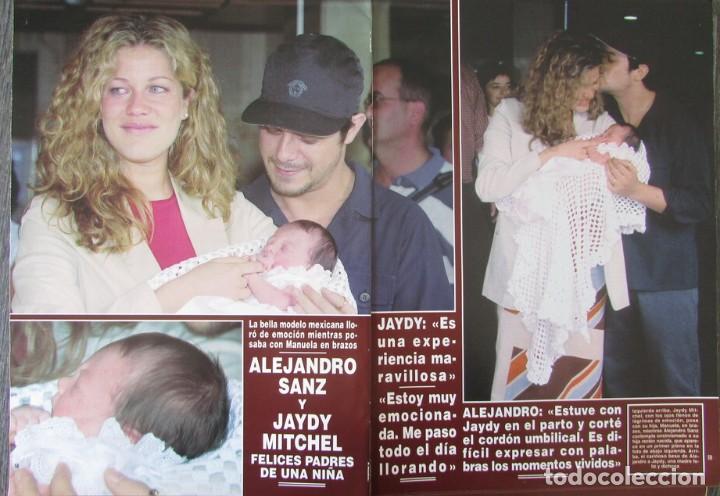 Coleccionismo de Revista Hola: RECORTE REVISTA HOLA N.&ordm; 2974 2001 ALEJANDRO SANZ Y JAYDY MITCHEL. PORTADA Y 14 PGS