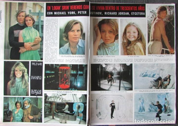 Coleccionismo de Revista Hola: RECORTE REVISTA HOLA N.&ordm; 1630 1975 MICHAEL YORK, PETER USTINOV, RICHAR JORDAN...LOGAN SRUN