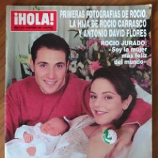 Coleccionismo de Revista Hola: REVISTA HOLA N. 2724 24 OCTUBRE 1996 ROCÍO CARRASCO CON SU BEBÉ. Lote 289580908