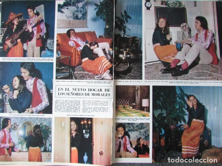 Coleccionismo de Revista Hola: RECORTE REVISTA HOLA N.&ordm; 1330 1970 ROC&Iacute;O D&Uacute;RCAL Y ANTONIO MORALES