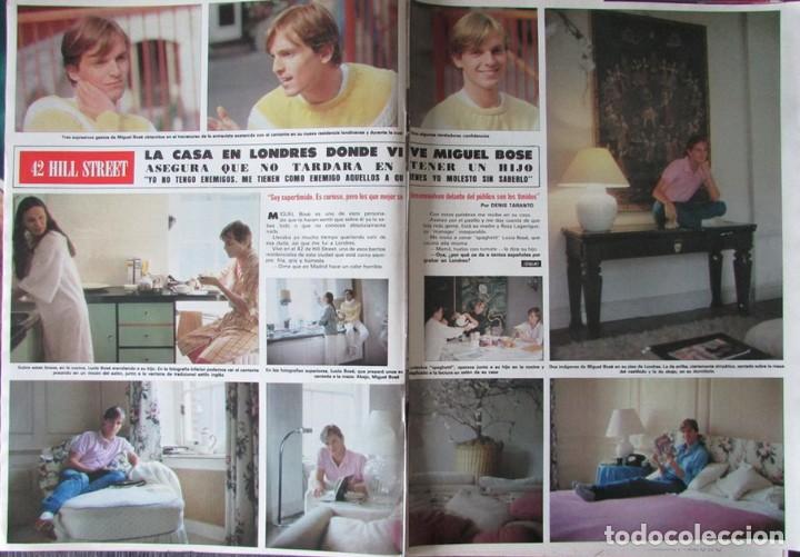 Coleccionismo de Revista Hola: RECORTE REVISTA HOLA N.&ordm; 1940 1981 MIGUEL BOS&Eacute; 5 PGS