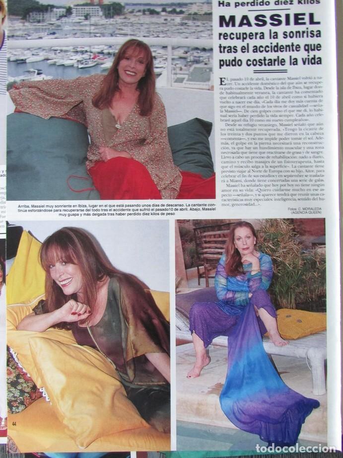 Coleccionismo de Revista Hola: RECORTE REVISTA HOLA N.&ordm; 2973 2001 MASSIEL