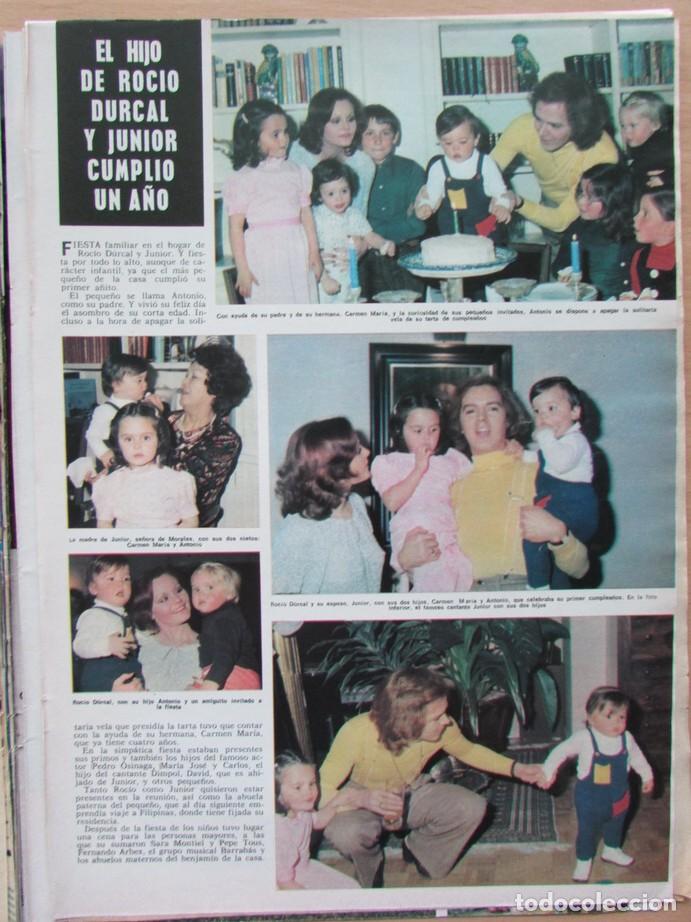 Collection Magazine &iexcl;Hola!: RECORTE REVISTA HOLA N.&ordm; 1599 1975 ROC&Iacute;O D&Uacute;RCAL Y ANTONIO MORALES