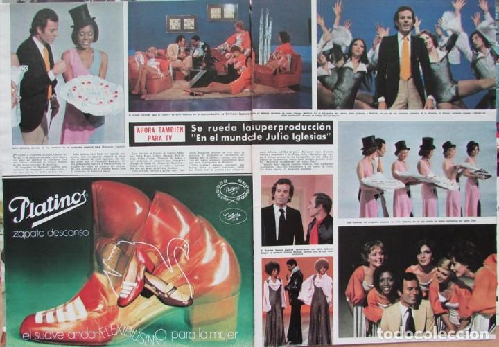 Coleccionismo de Revista Hola: RECORTE REVISTA HOLA N.&ordm; 1599 1975 JULIO IGLESIAS