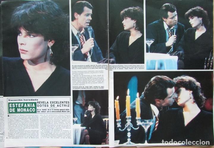 Collection Magazine &iexcl;Hola!: RECORTE REVISTA HOLA N.&ordm; 2175 1986 ESTEFAN&Iacute;A DE M&Oacute;NACO