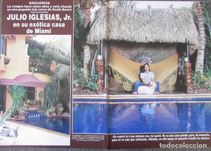 Coleccionismo de Revista Hola: RECORTE REVISTA HOLA N.&ordm; 3061 2003 JULIO IGLESIAS JUNIOR. 9 PGS