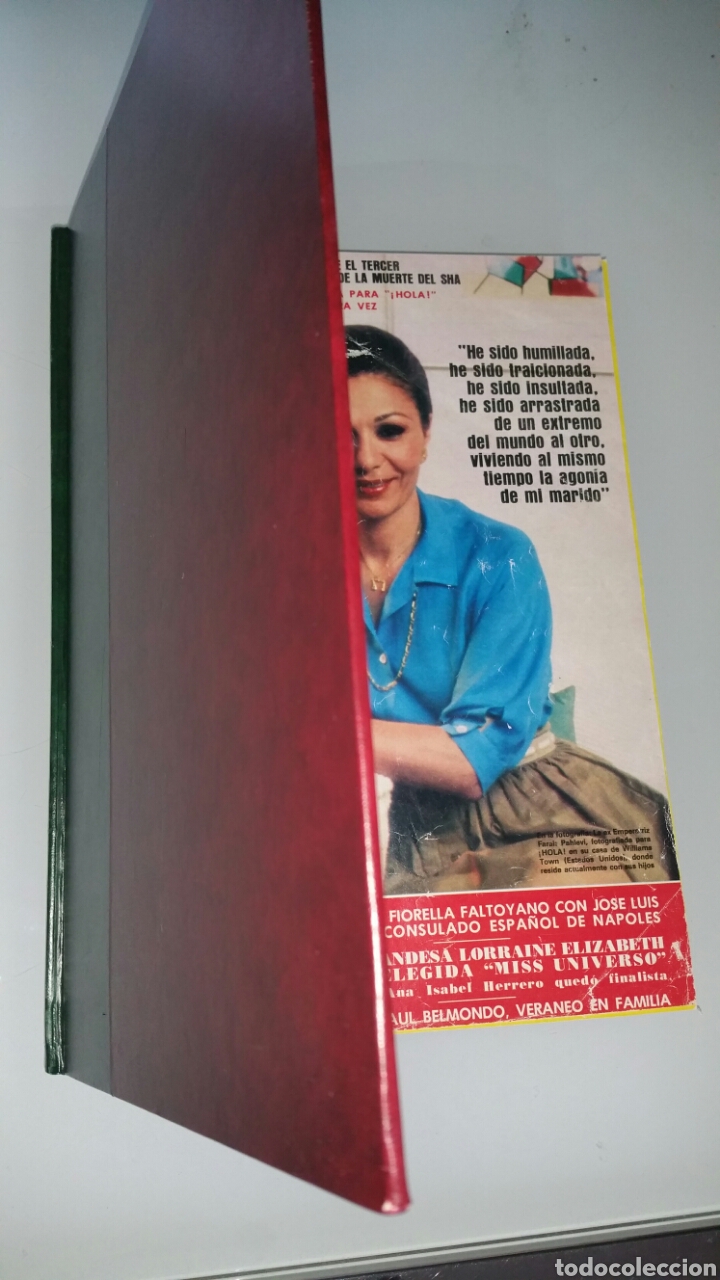 Coleccionismo de Revista Hola: Revista &iexcl;HOLA! , 7 n&uacute;meros encuadernados( 2031, 2141, 2237, 2245, 2293, 2505, 2506 )